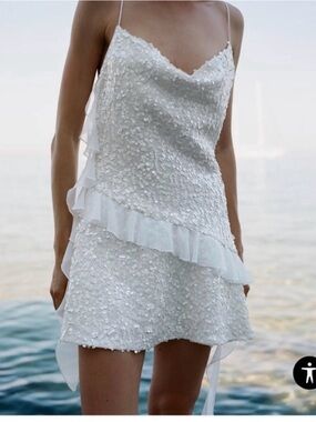 zara lace sequin mini dress LACE SEQUIN MINI DRESS - 9721/627 - Zara Reviews